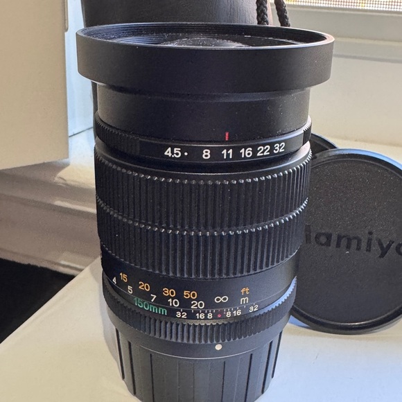 📸 Innovative Mamiya 150mm 4.5 Telephoto Lens for Mamiya 6 and 7 Cameras 📸 - Picture 3 of 16